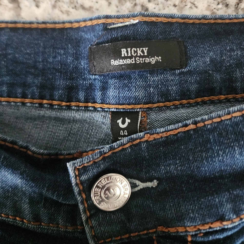 True Religion Ricky Super T Men Jeans Sz44x34 - Picture 3 of 4